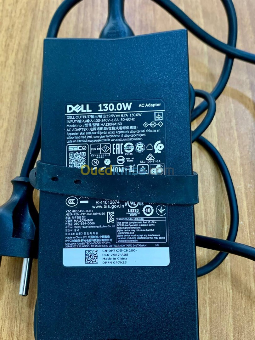 CHARGEUR DELL GP 65 W 90W 130W ORIGINAL 