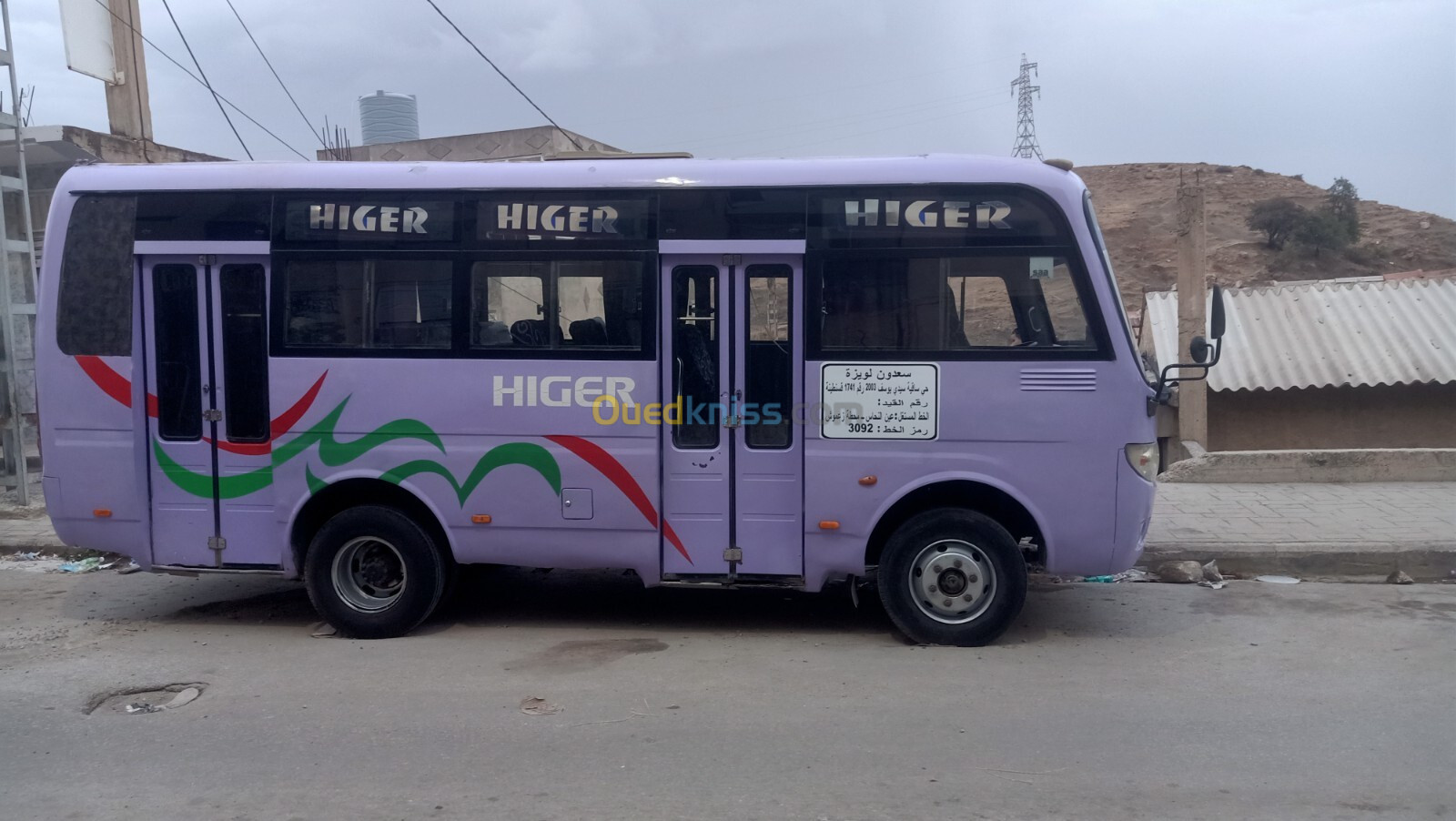 higer mini bus 2013