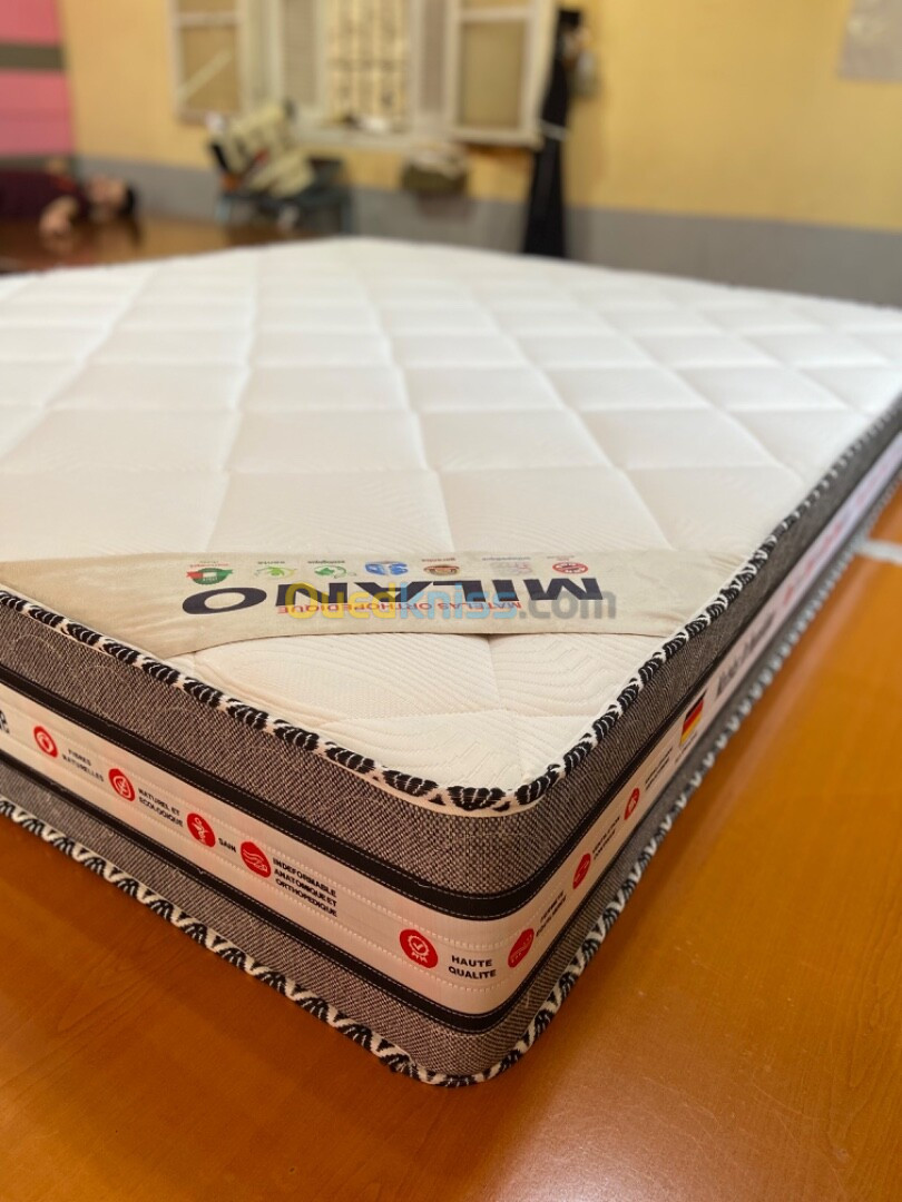 Les matelas orthopédiques 3D luxe produit allemande  papier de garantie 