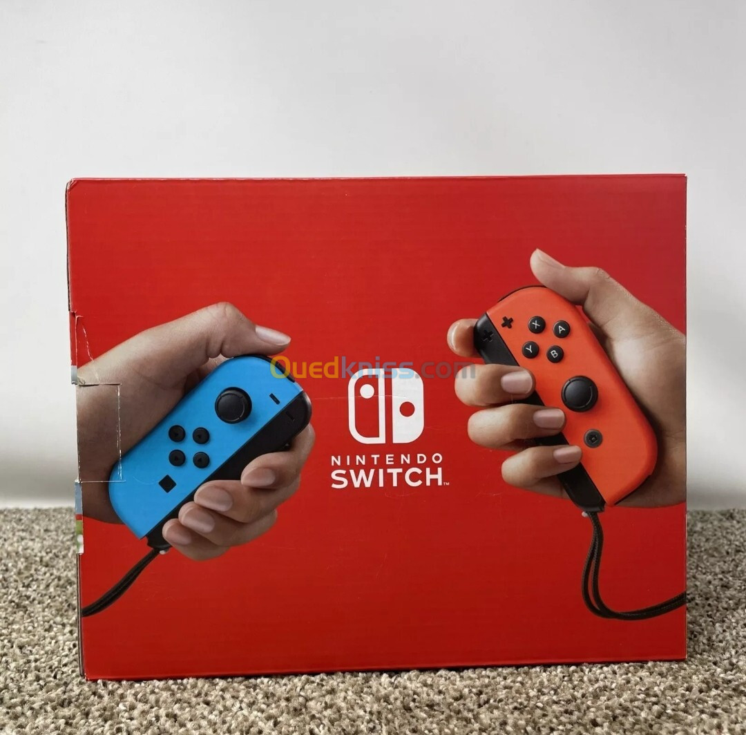 Nintendo Switch V3 Console Neuve Jamais Utilisé - Couleur Rouge/Blue-