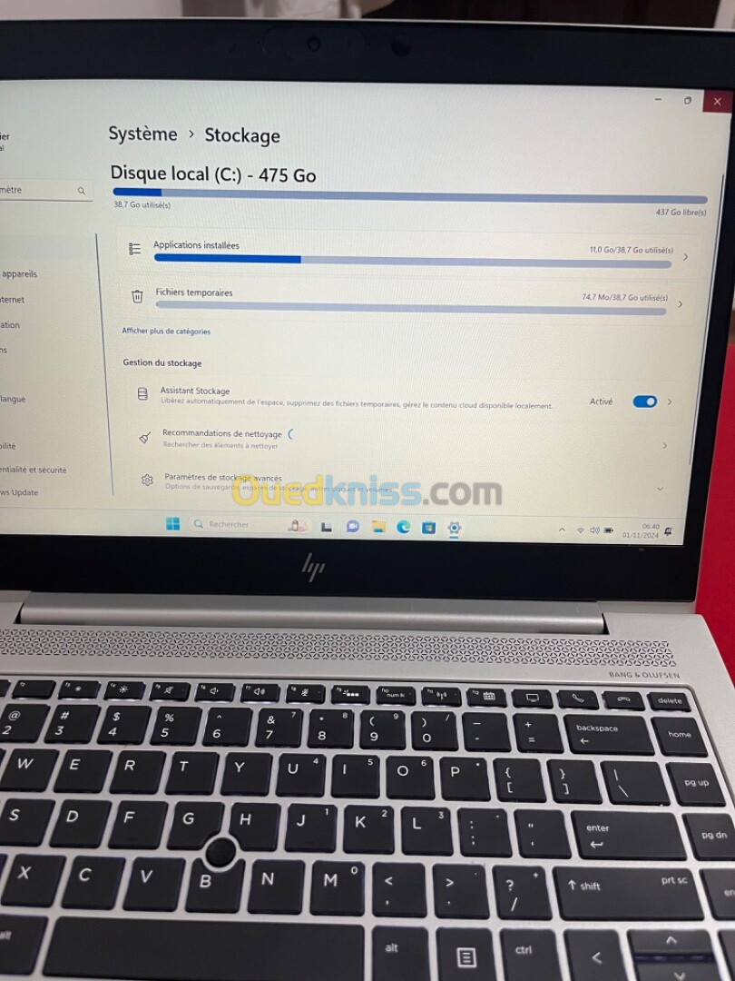 HP Elitebook 840 G7 i5-8365U 512GB ssd /16GB ram 14FHD