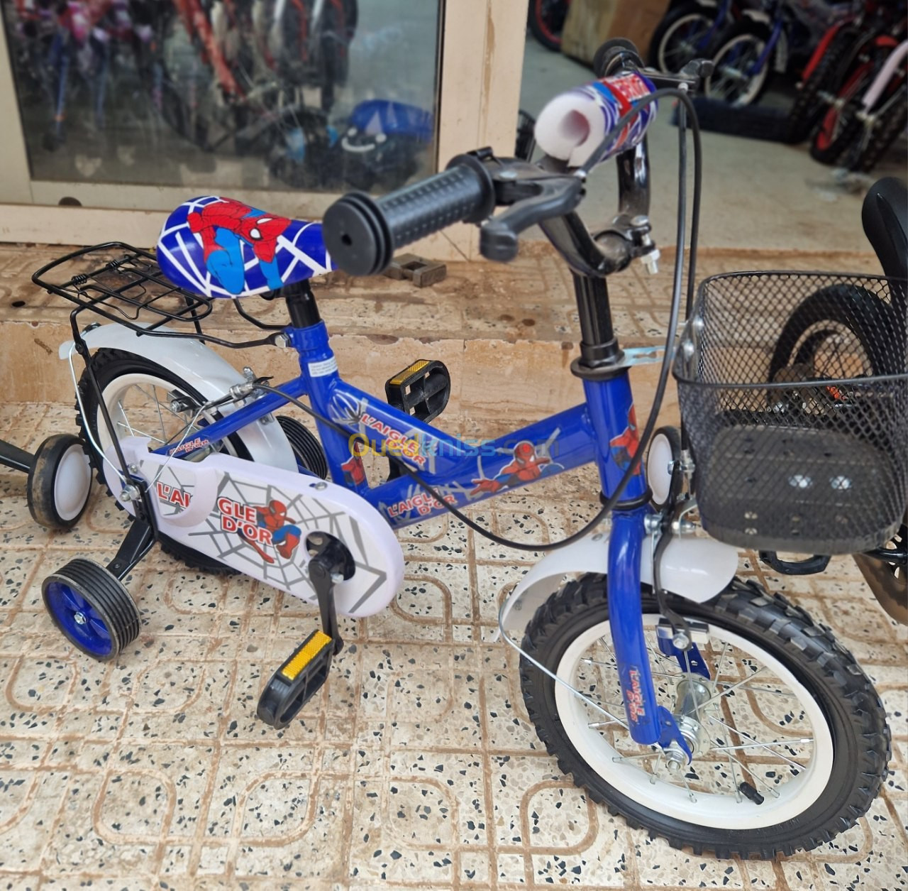 Vélo spiderman 