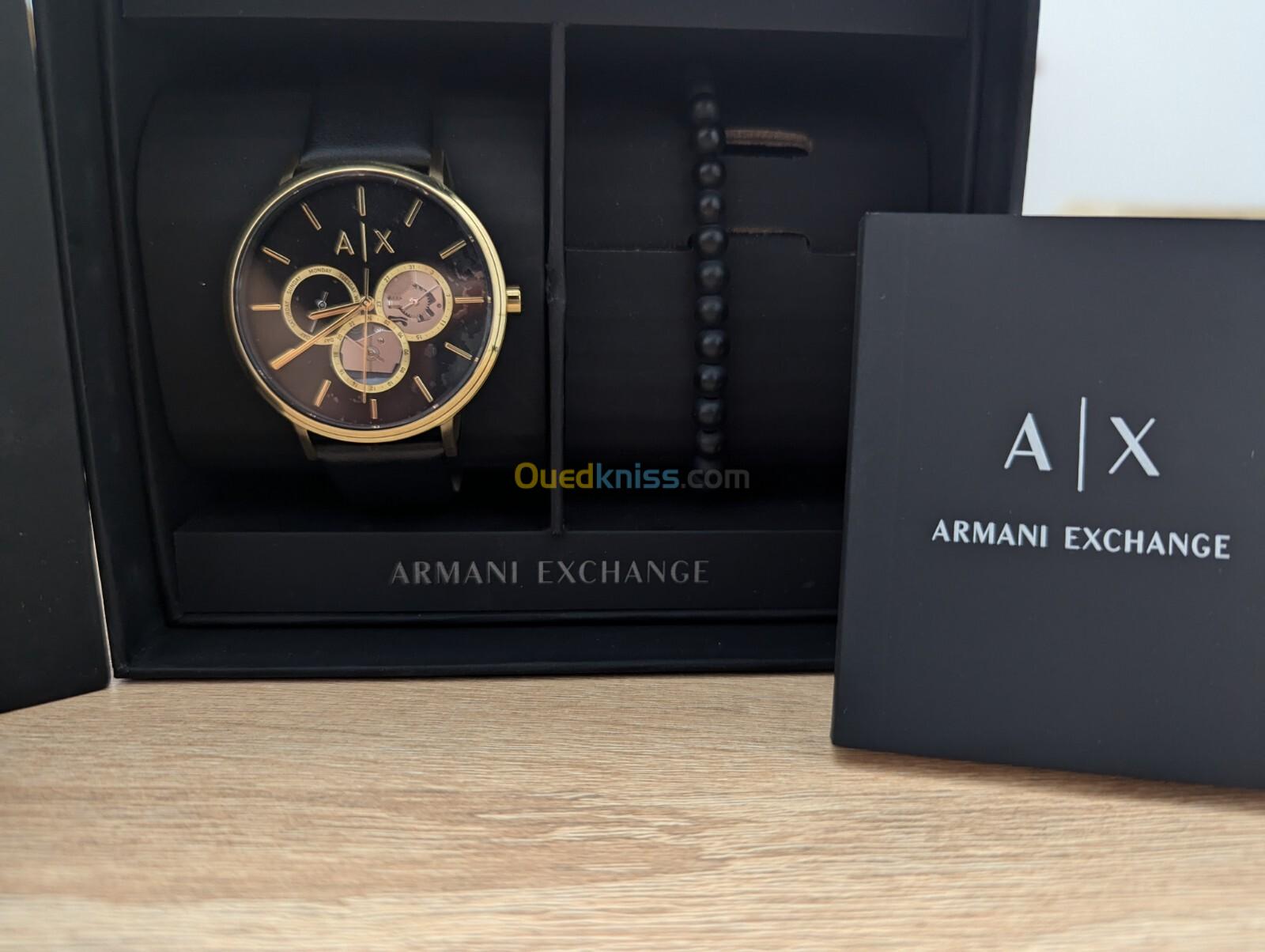 Montre coffret Armani échange mouvement automatique 