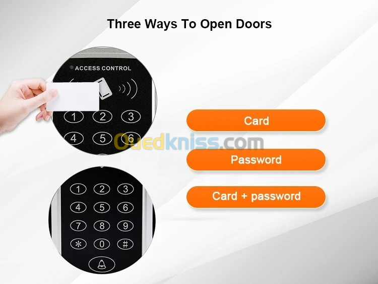 Access control digicode 125KHz pour ascenseurs et portes ,mot pass ,carte et tags