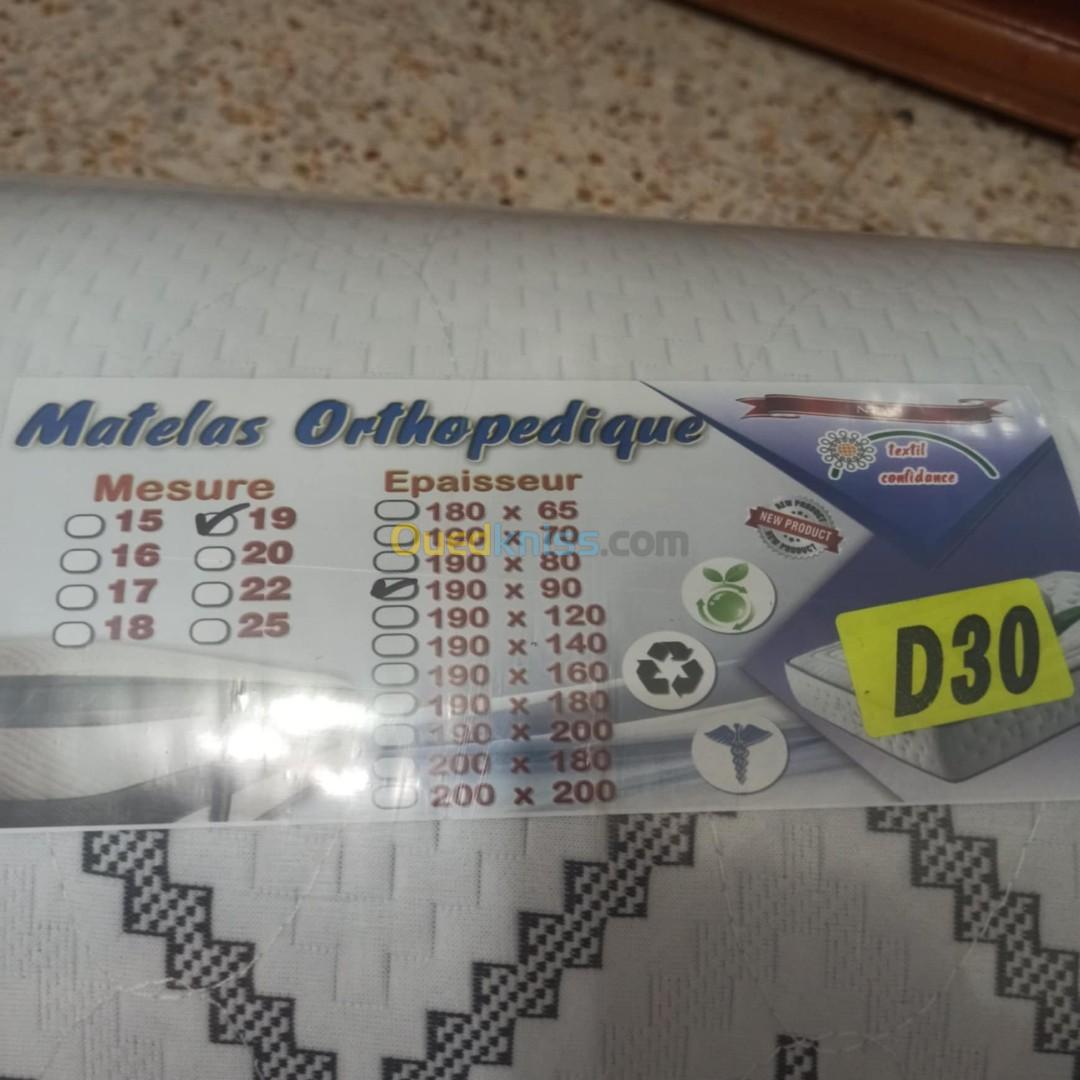 Matelas orthopédique 90/190 