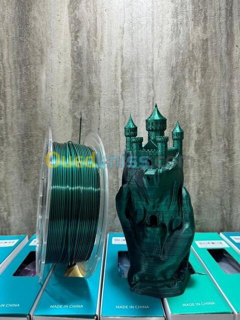 FILAMENT 3D PRINTER PLA PLUS 1.75MM / 1 COULEUR 