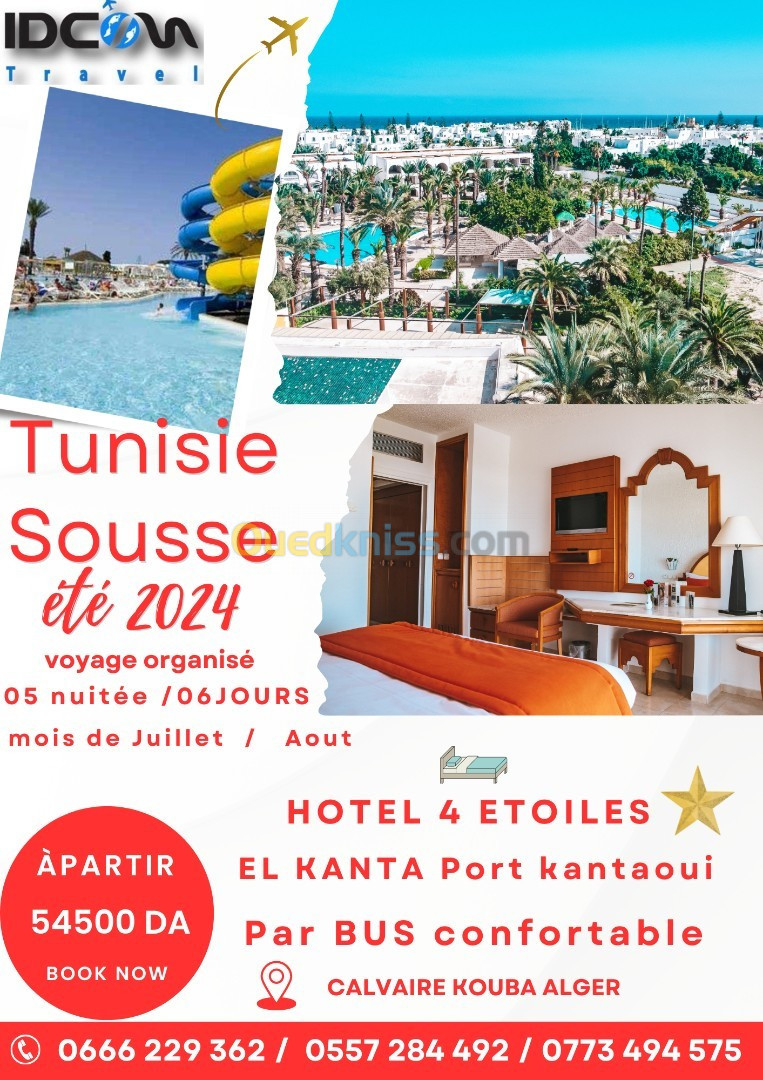 VOYAGE ORGANISE SOUSSE TUNISIE