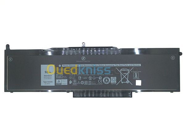 BATTERIE DELL VG93N FOR LATITUDE 5495 - 5490 - 5591 PRECISION 15 3520 - 3530 - M3520 ORIGINAL