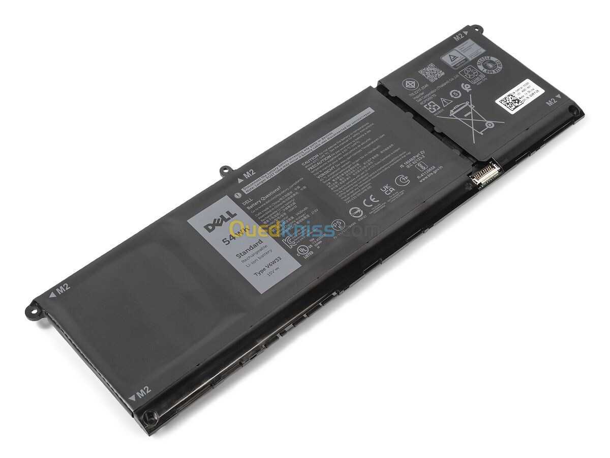 BATTERIE DELL V6W33 G91J0 FOR LATITUDE 3320 - 3420 - 3520 VOSTRO 5410 - 5310 - 5510 - 5515 ORIGINAL 