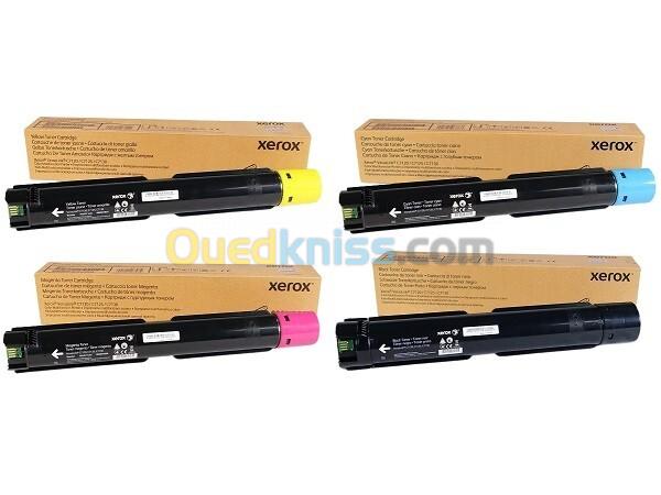 PACK DE TONER XEROX C7120/C7125/C7130 NOIR + 03 COULEURS ORIGINAL