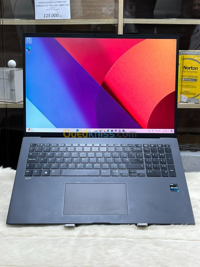 LG GRAM 17 17290R-K I7 EVO 1360P 16GO 1TO SSD INTEL IRIS XE GRAPHIC 17.3 3K LED WIN 11 ORIGINAL