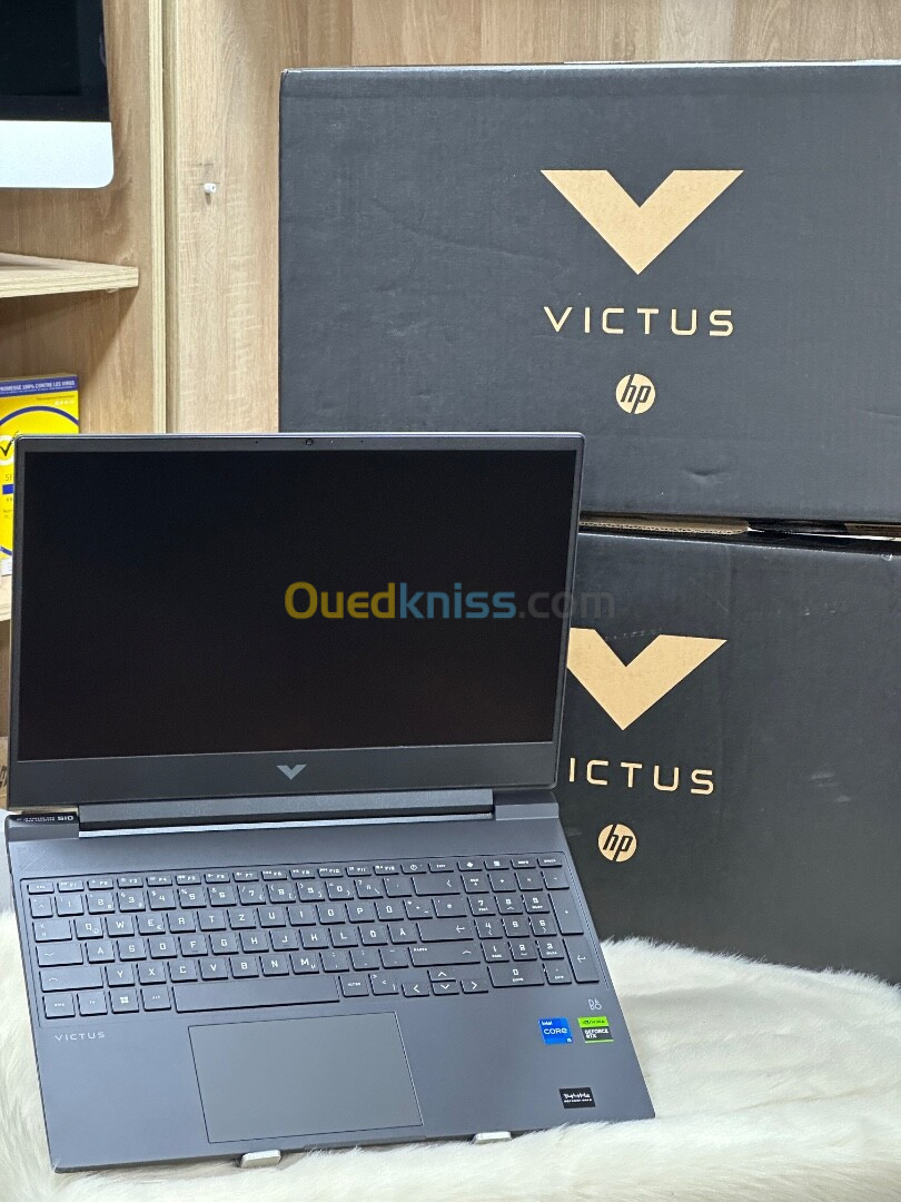 HP VICTUS 15 FA1555NG I5 13420H 16GO 512GO SSD NVIDIA GEFORCE RTX4050 6GO GDDR6 NEUF SOUS EMBALLAGE 