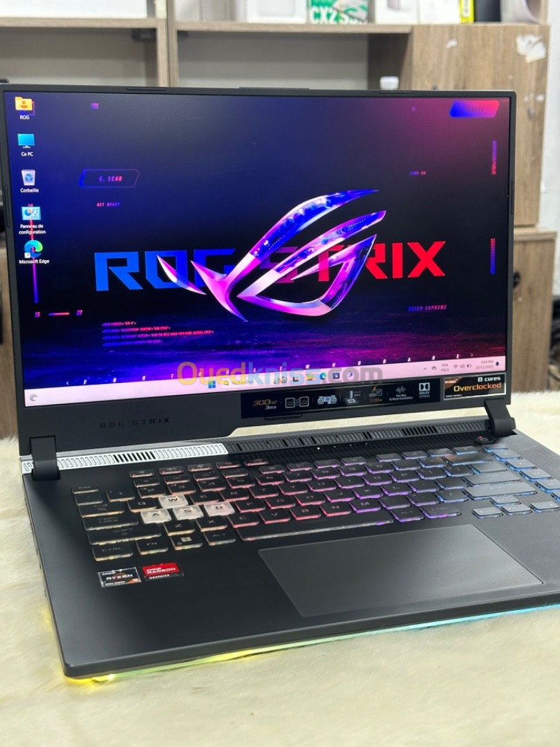 ASUS ROG STRIX G15 G513QY AMD RYZEN 9 5980Hx 16GO 1TO SSD AMD RADEON RX6800M 12GO GDDR6 