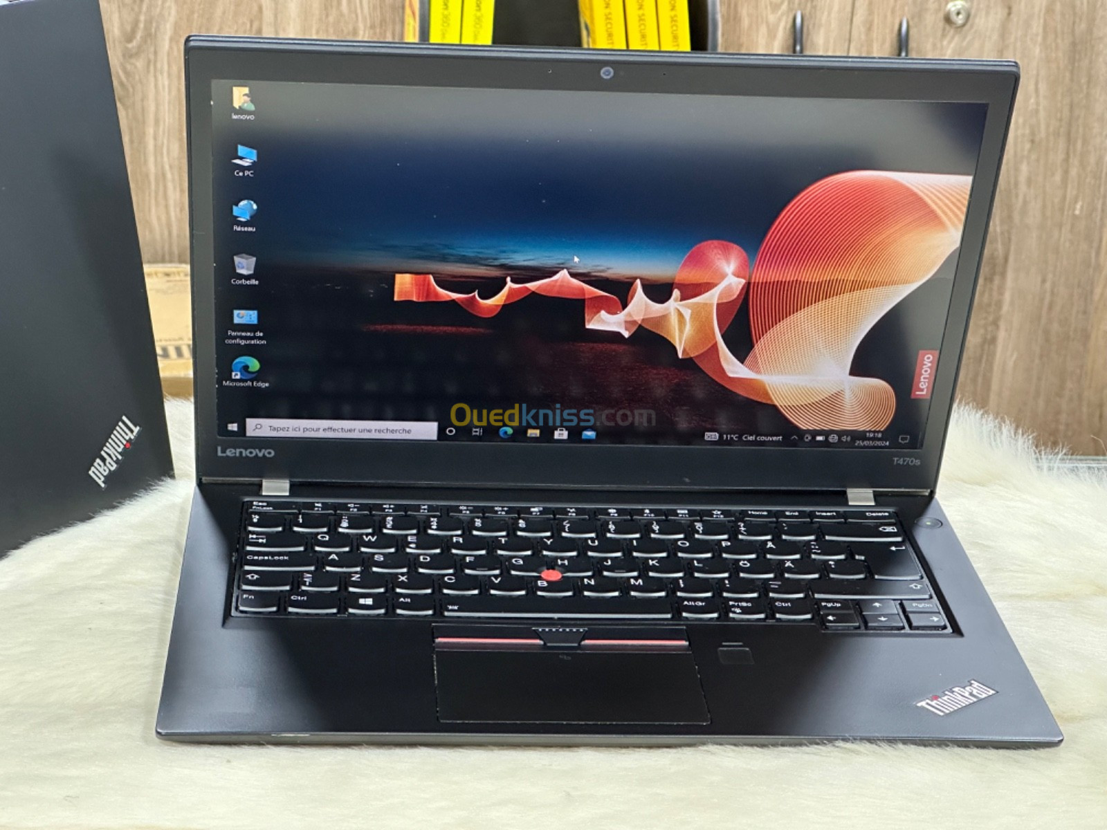 LENOVO THINKPAD T470s I7 VPRO 7600U 16GO 256GO SSD 