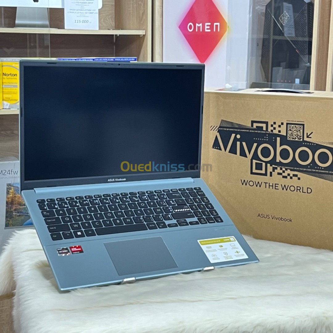 ASUS VIVOBOOK GO RYZEN 5 7520U 8GO 512 SSD ECRAN 15 win 11 PRO NEUF SOUS EMBALLAGE 