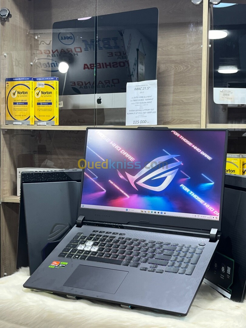 ASUS ROG STRIX G17 ECRAN 17.3" FHD LED IPS 144HZ 3MS RYZEN 9 7940HX 32GO 1TO SSD RTX4070 8GO WIN 11