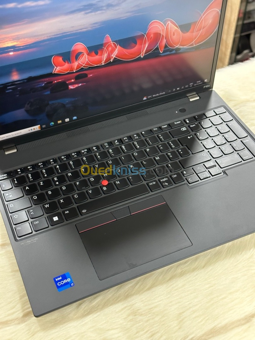 LENOVO THINKPAD P16s I7 1260P 32GO 1TO SSD NVIDIA T550 4GO TACTILE 