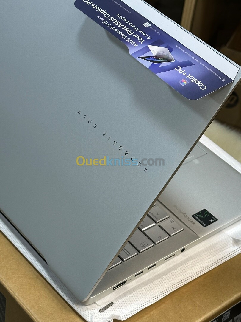 ASUS VIVOBOOK 15s S5507Q SNAPDRAGON X1 PLUS X1P 42100 16GO 512GO SSD QUALCOMM ADRENO NEUF SOUS EMBAL