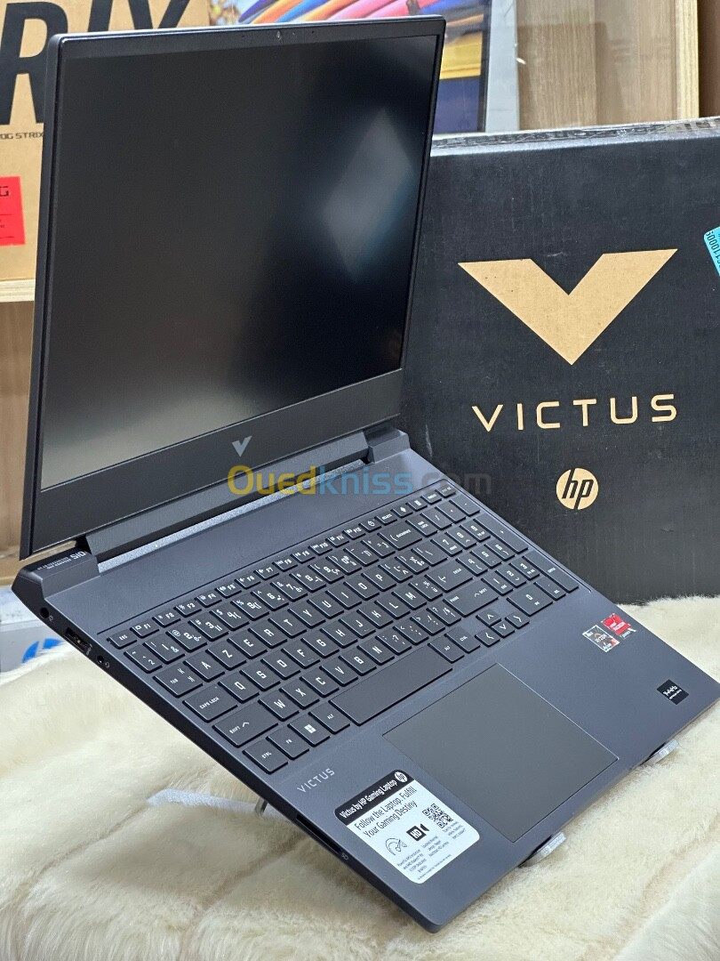 HP VICTUS 15 FB2063DX AMD RYZEN 5 7535HS 8GO 512GO SSD AMD RADEON RX6550M 4GO NEUF SOUS EMBALLAGE 