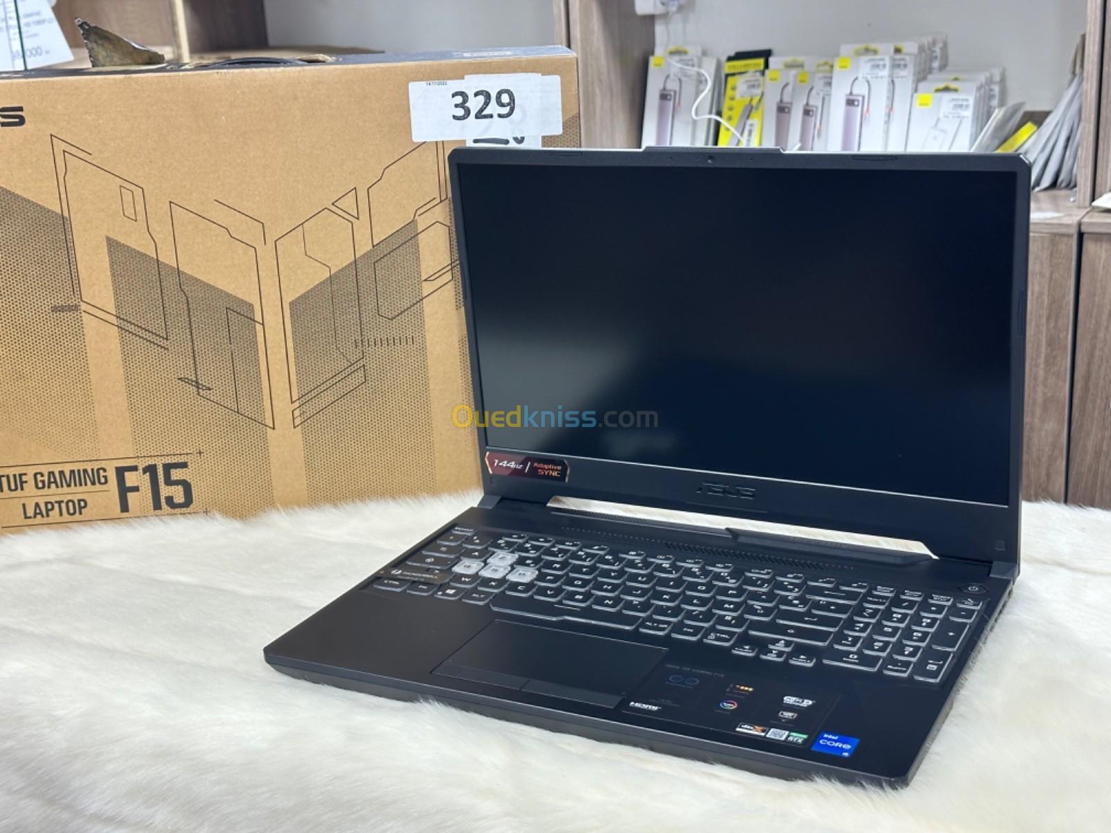 ASUS TUF 506HM I5 11400H 16GO 512GO SSD NVIDIA GEFORCE RTX3060 6GO NEUF SOUS EMBALLAGE 