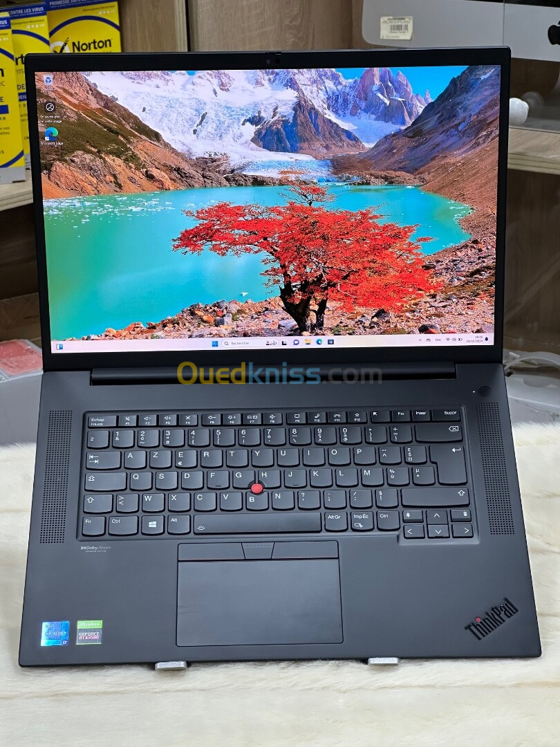 LENOVO THINKPAD X1 EXTREME I7 11800H 16GO DDR4X 512GO SSD NVIDIA GEFORCE RTX3050Ti 4GO GDDR6