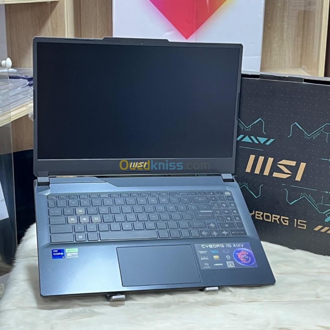 MSI CYBORG 15 NEUF SOUS EMBALLAGE I7 13620H RAM 16GO 512 SSD RTX 4060 8GB ECRAN 15.6 144HZ WIN 11