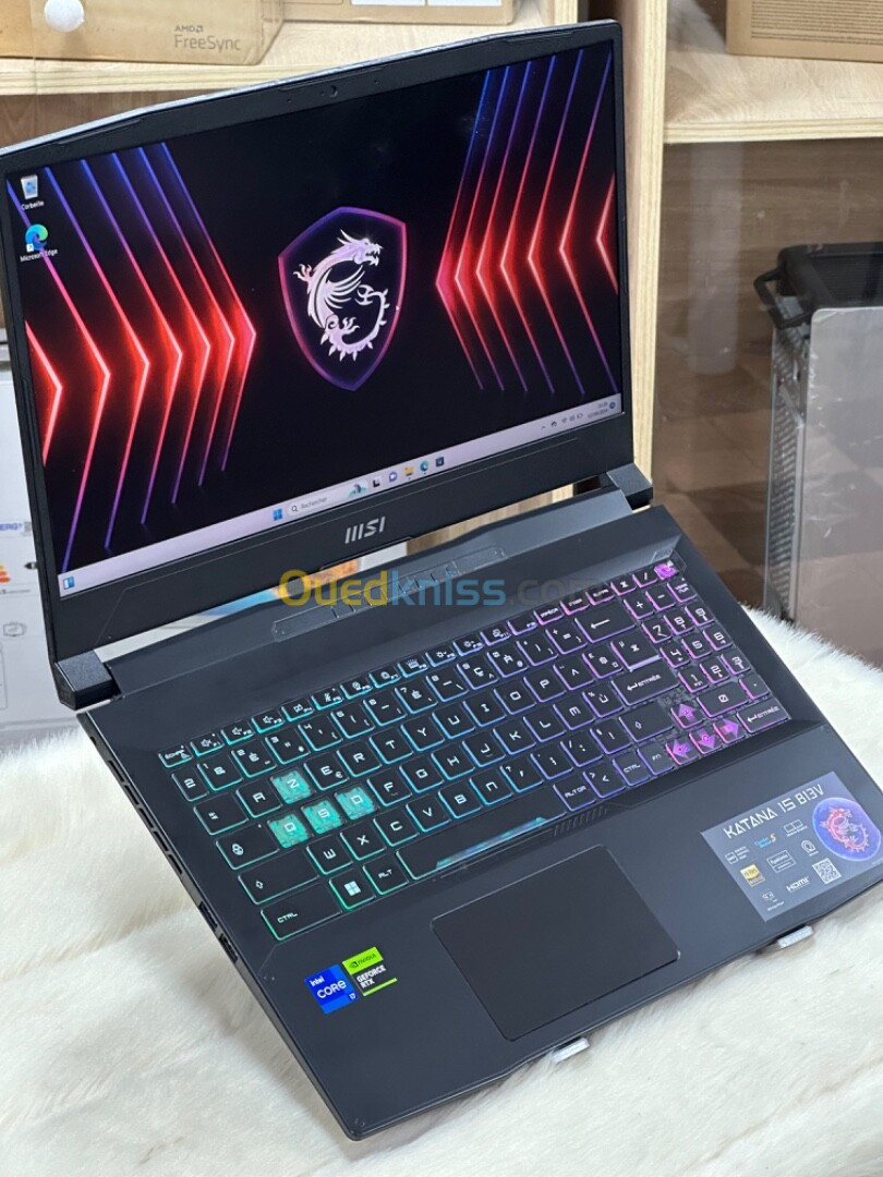 MSI KATANA 15 B13V I7 13620H 16GO 1TO SSD NVIDIA GEFORCE RTX4070 8GO GDDR6 