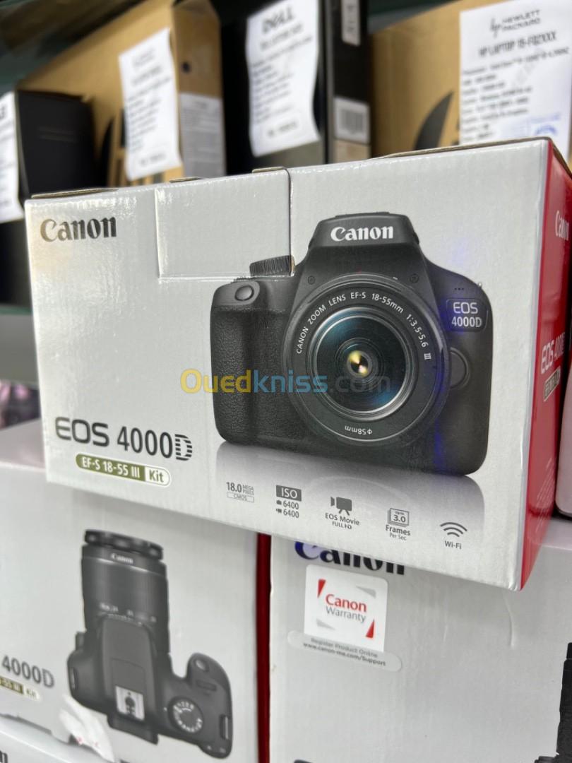 Canon EOS 4000D & Objectif 18-55mm NEUF 