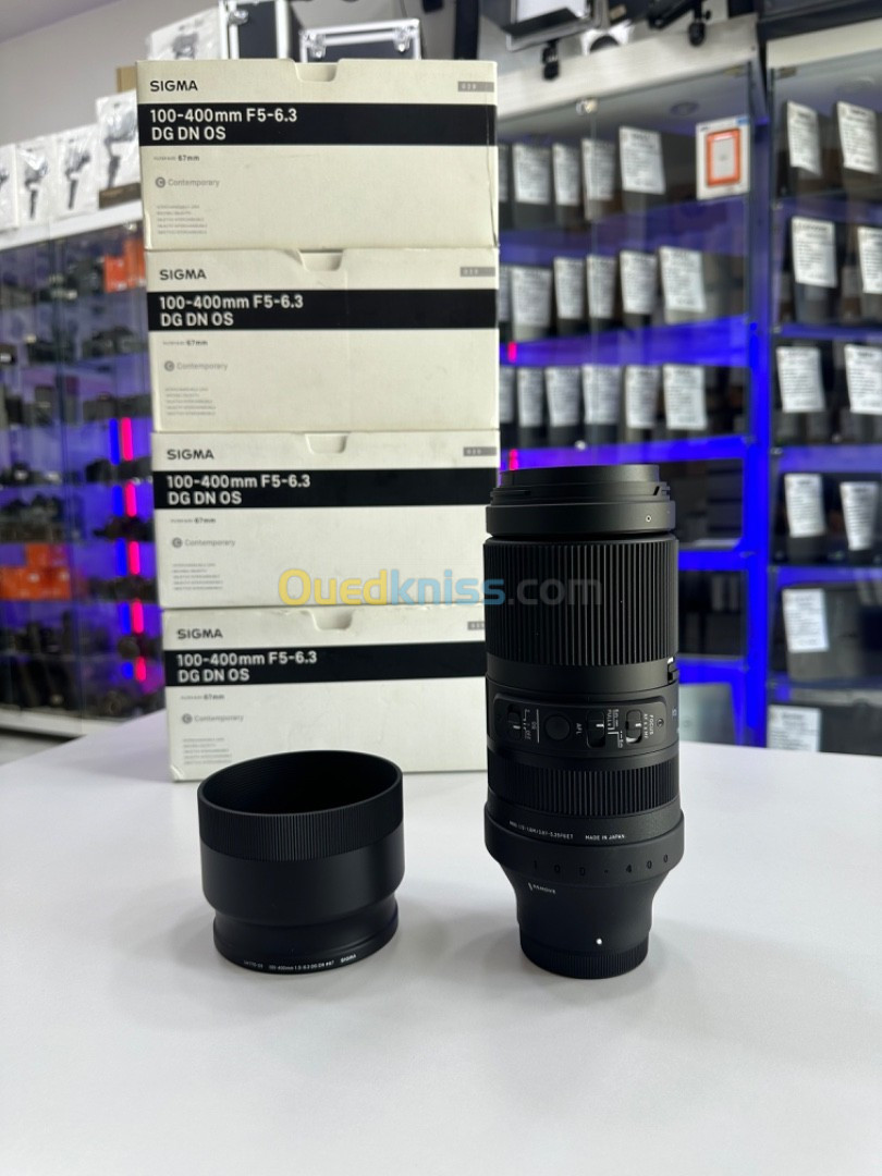 Objectif Sigma 100-400mm F5-6,3 DG DN OS pour SONY E-Mount NEUF SOUS EMBALLAGE