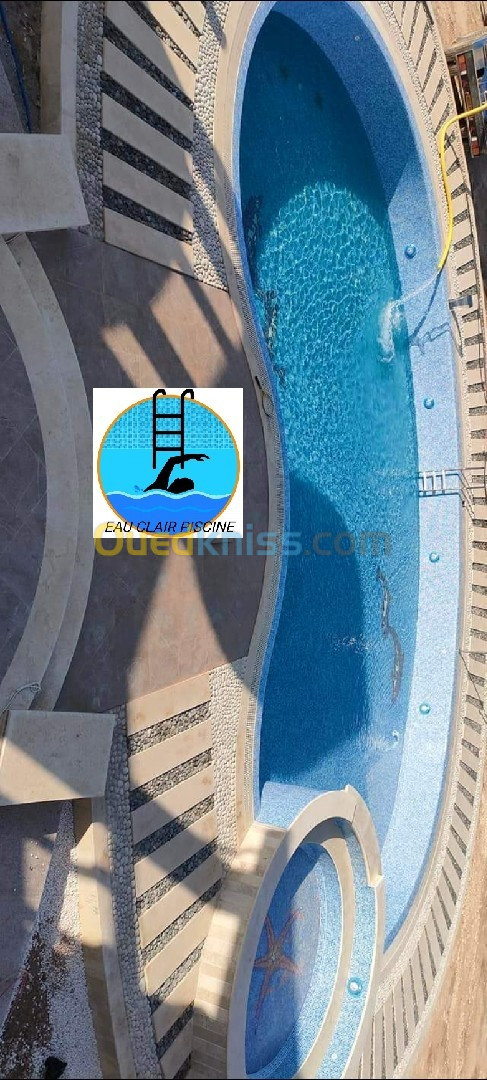 RÉALISATION DES PISCINES LUXUEUSE مسابح