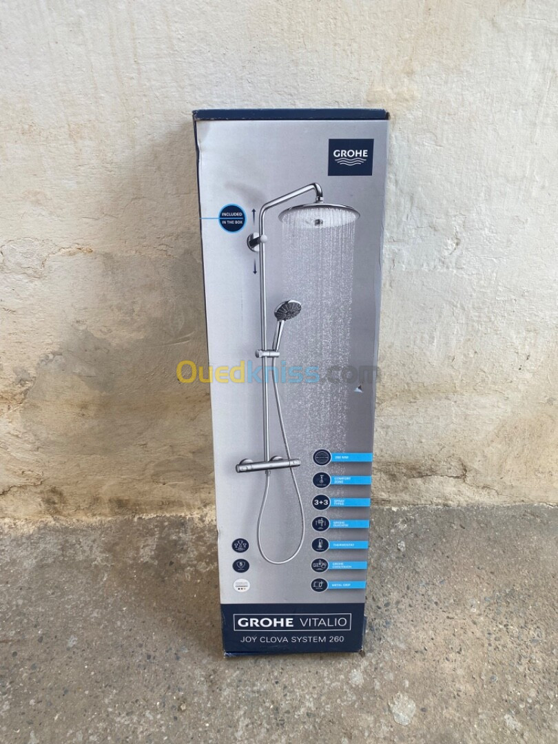 Colonne de douche grohe 