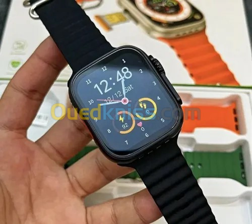 Modio 4G ultra max smartwatch ac puce et 3 bracelets 