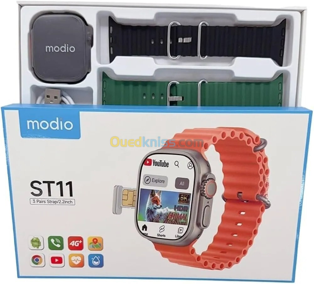 Smartwatch Modio st11 black