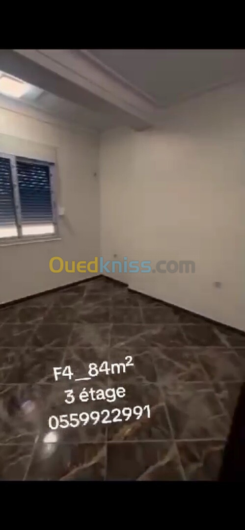 Vente Appartement F4 Alger Bordj el kiffan