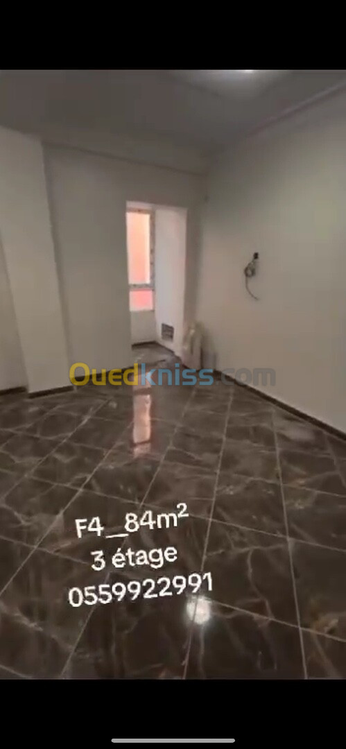 Vente Appartement F4 Alger Bordj el kiffan