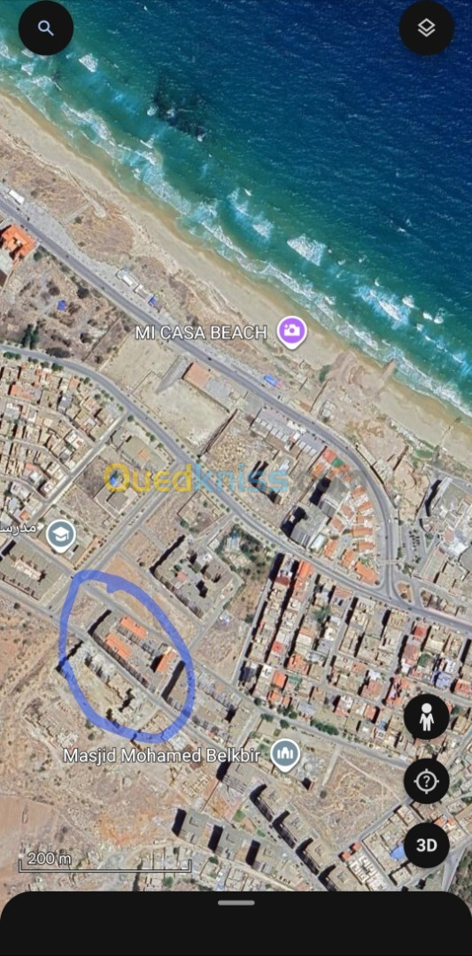 Location Appartement F2 Oran Ain el turck