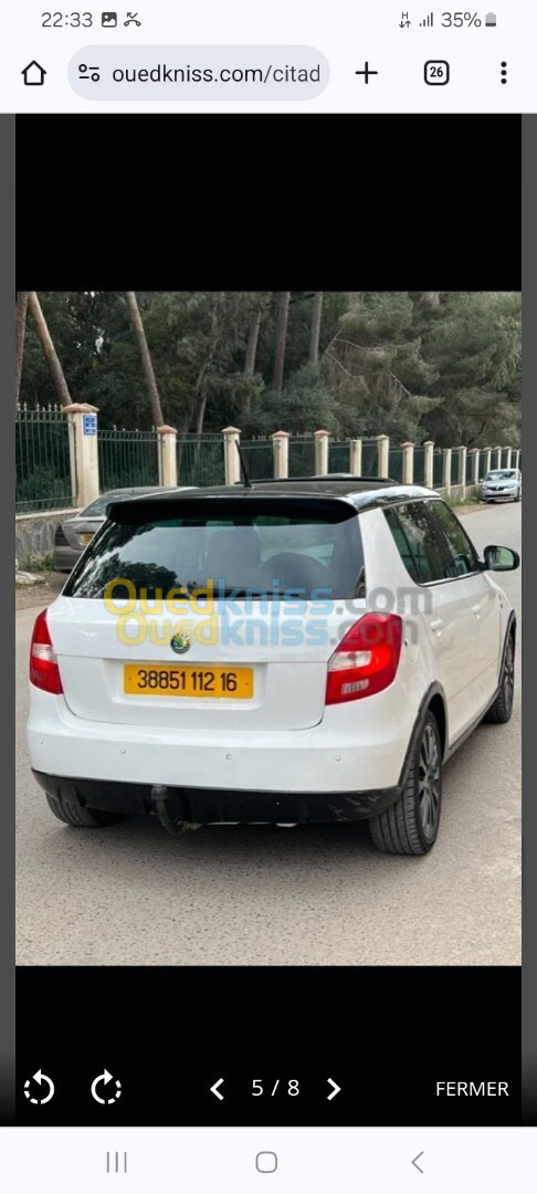 Skoda Fabia 2012 Monte carlo