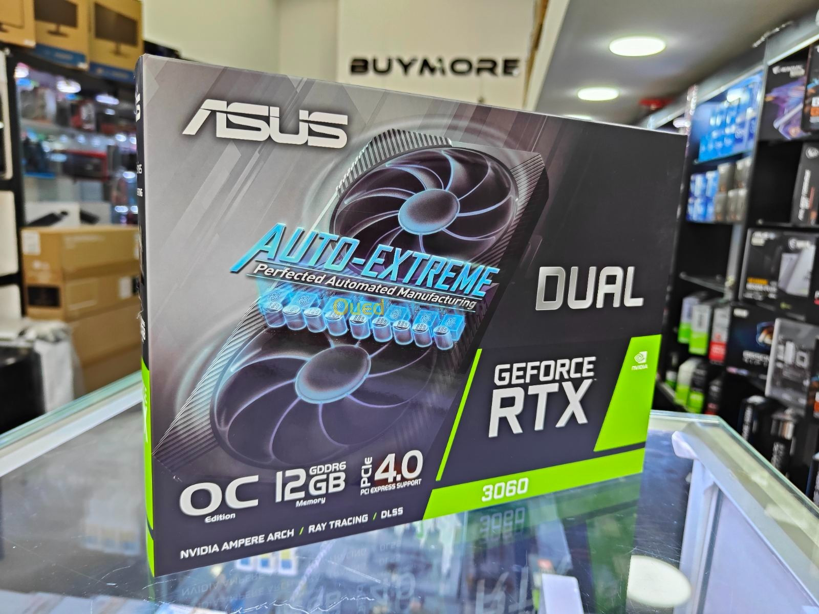 CARTE GRAPHIQUE ASUS DUAL GeForce RTX 3060 O12G 