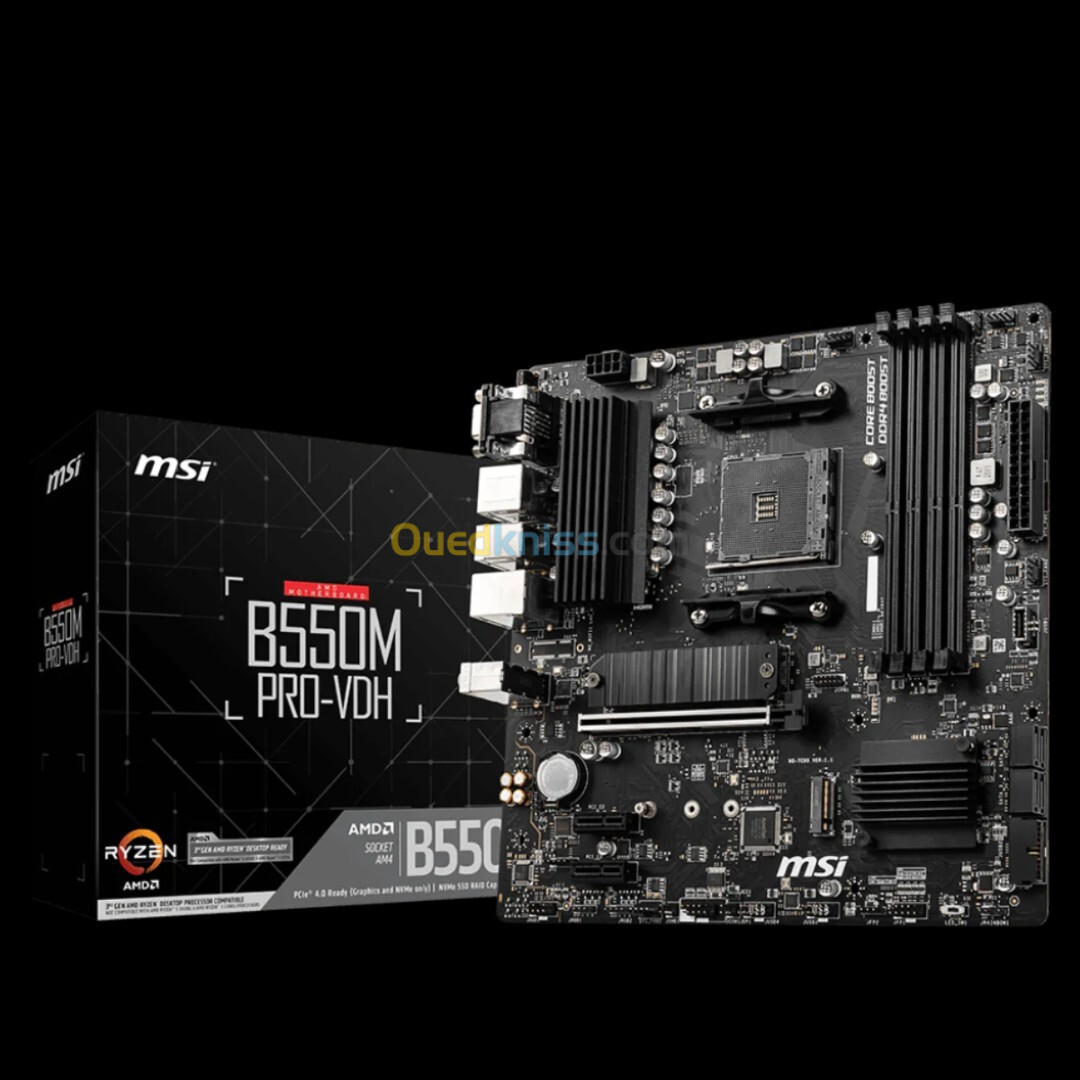 CARTE MERE MSI B550M PRO VDH