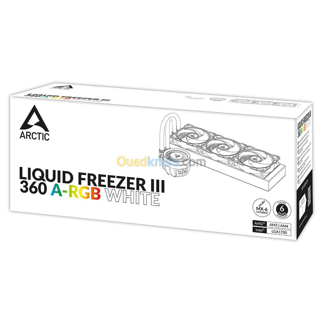 WATERCOOLING ARCTIC LIQUID FREEZER III 360 A RGB WHITE