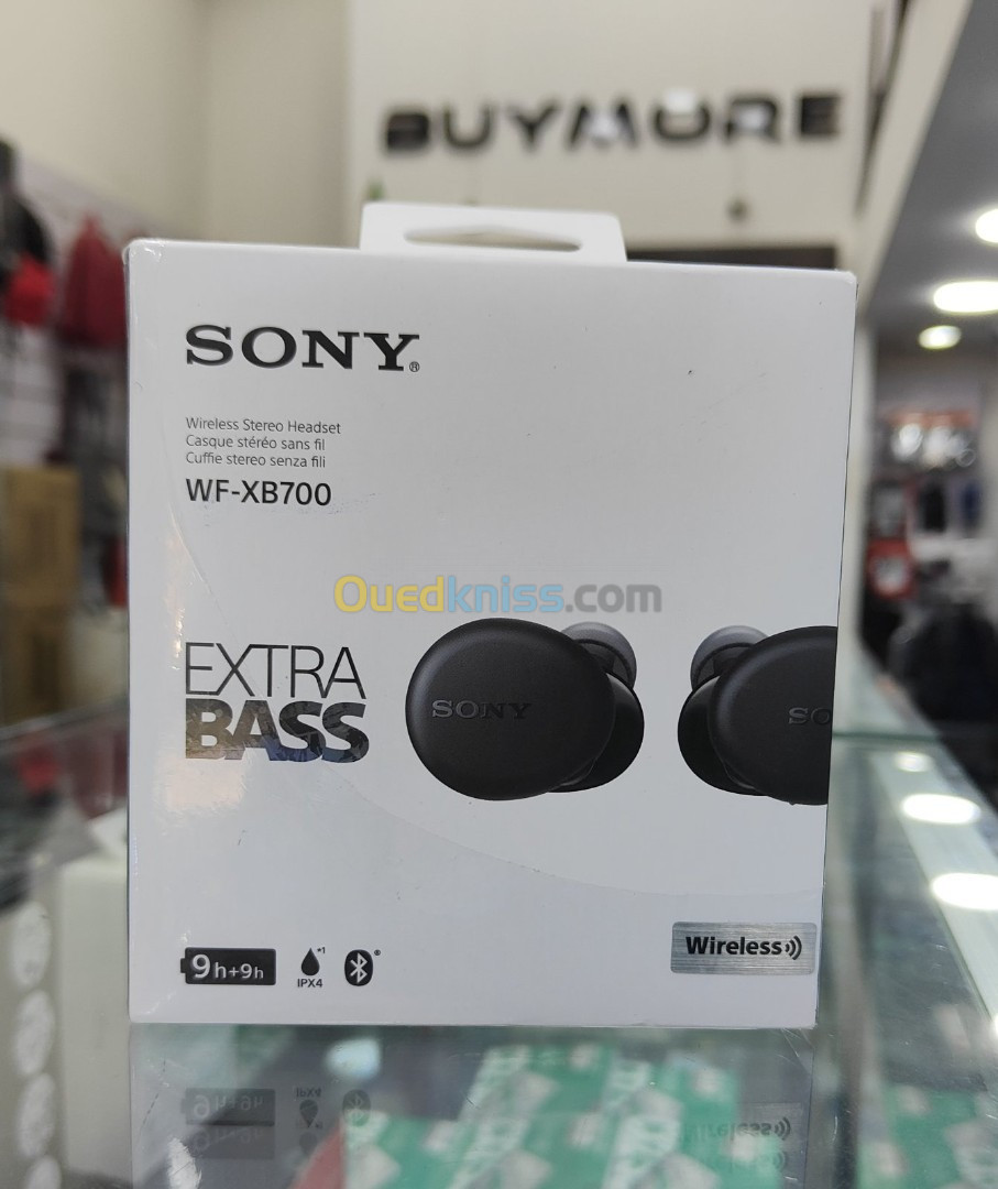 Écouteurs sans fil avec EXTRA BASS™ WF-XB700