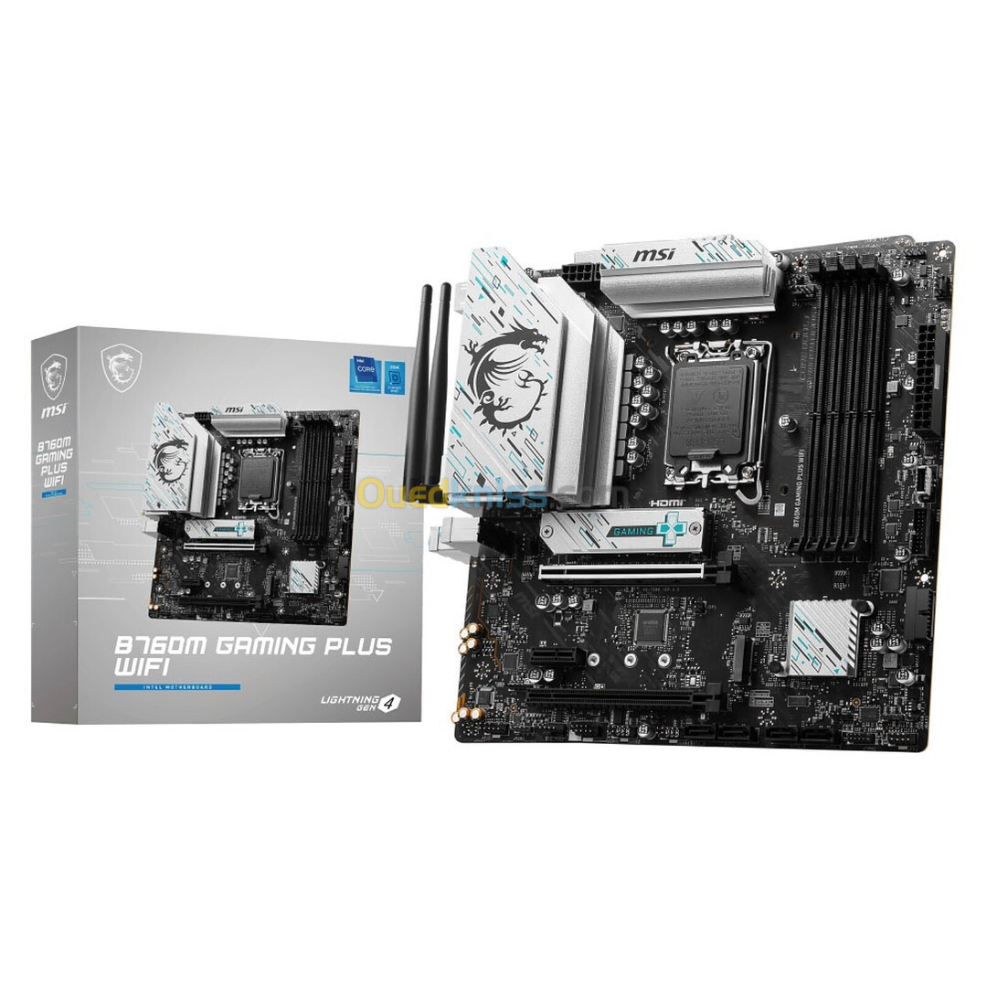 CARTE MERE MSI B760M GAMING PLUS WIF 