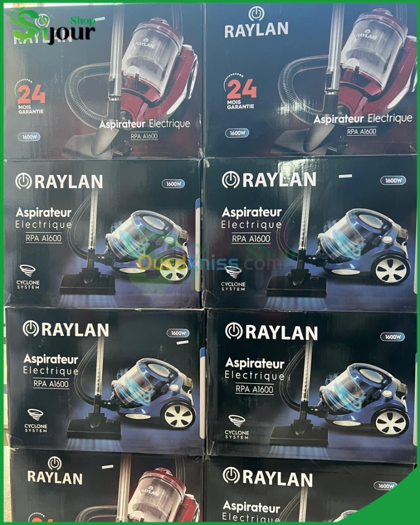 Aspirateur electric raylan 1600 W