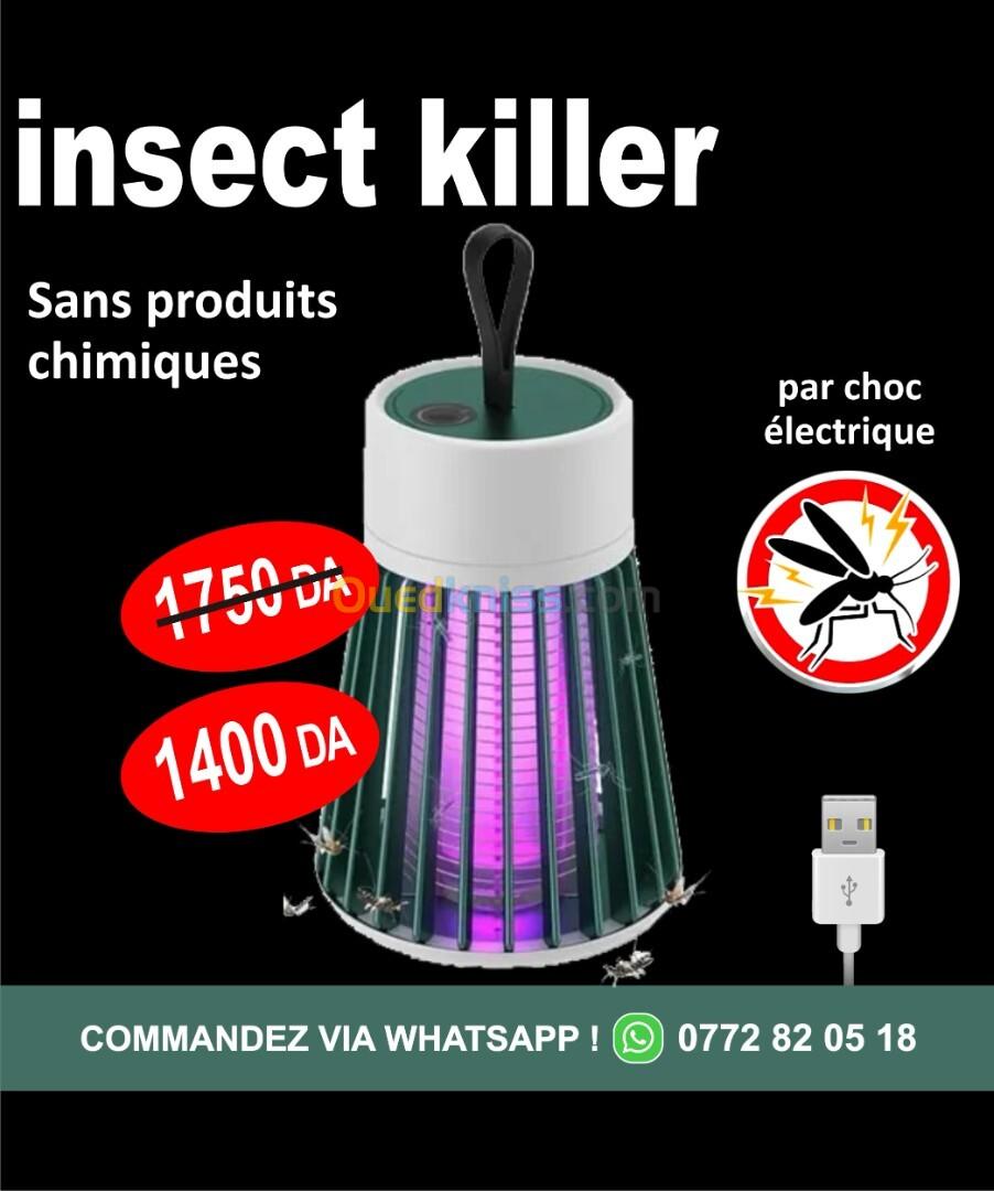 Lampe UV Anti Moustique /insectes/portatif/rechargeable/ Moustiquaire/ صاعقةالناموس/ insecte killer