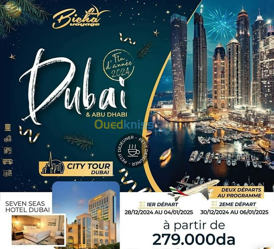 Voyage organisé Dubaï fin d'année 