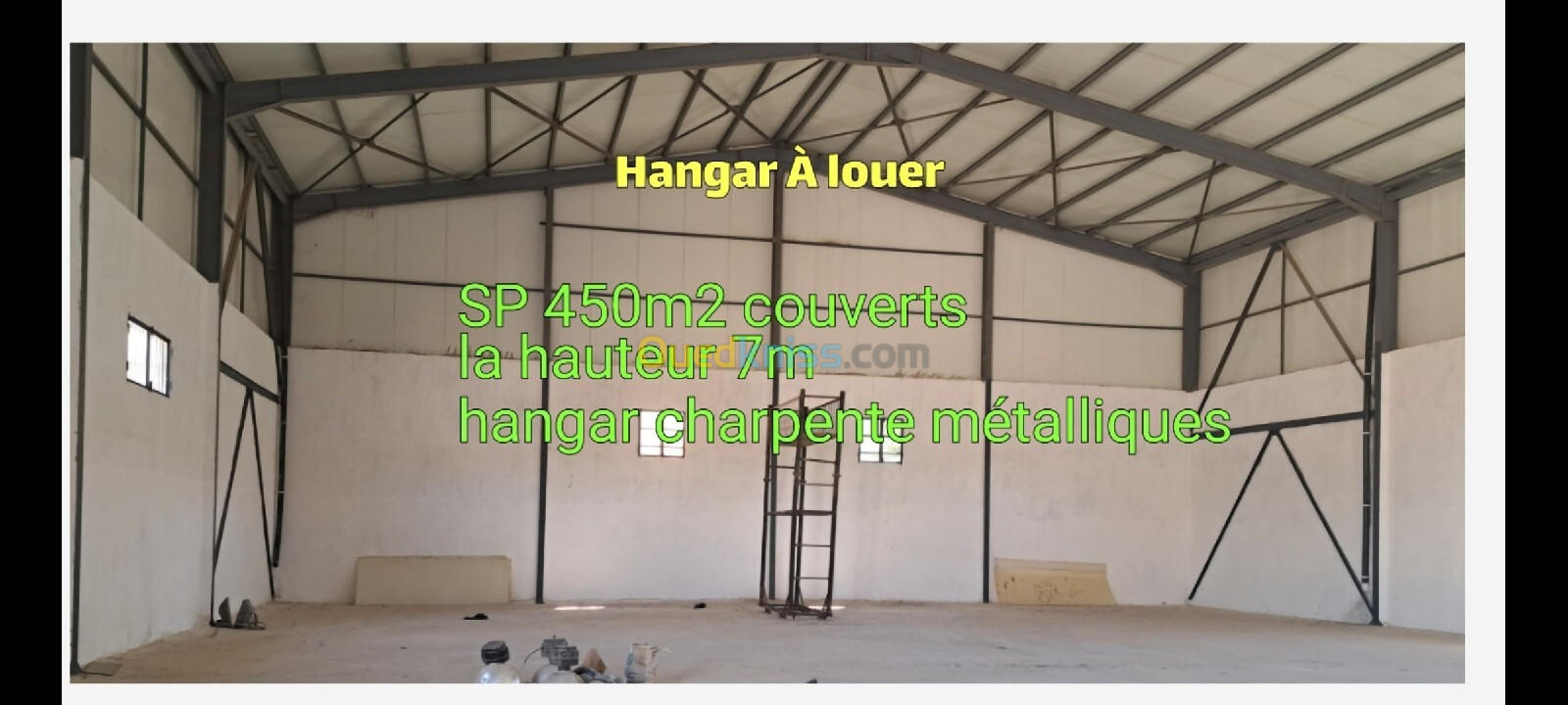 Location Hangar Boumerdès Ouled moussa