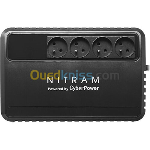 ONDULEUR/UPS NITRAM 1000VA-600W 4PRISE