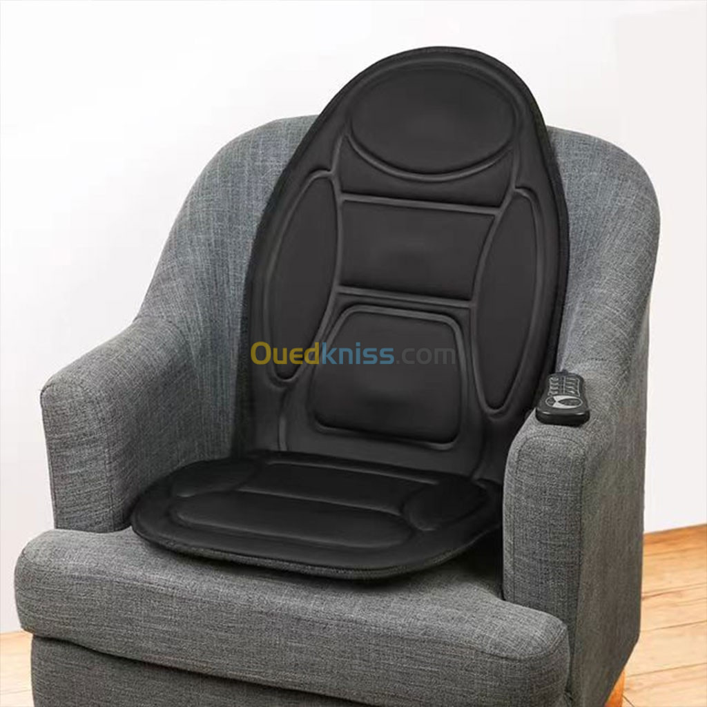 Siège De Massage Auto et Maison avec 5 Modes Vibrations et Coussin Memory Foam