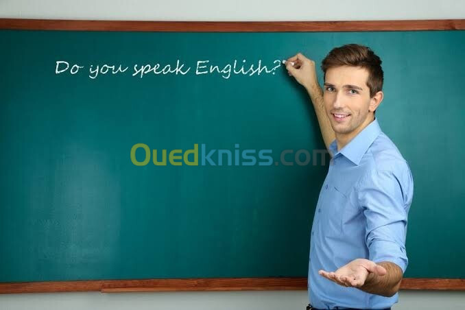 Prof d'anglais/ English teacher 