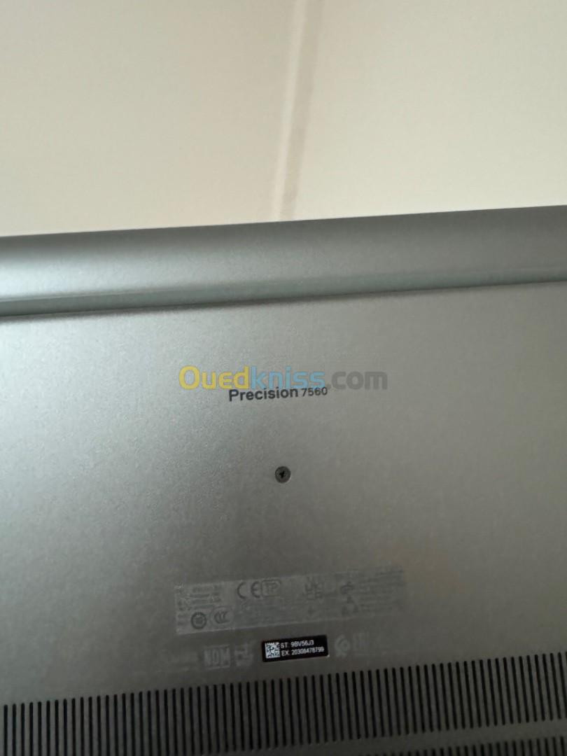 Dell precision station travail 7560 15.6 i7 1185  32gb/512gb rtx a4000